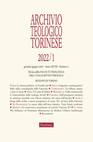 Archivio Teologico Torinese 1/2022