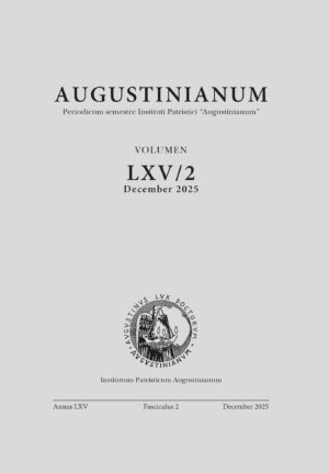 Augustinianum LXV/2