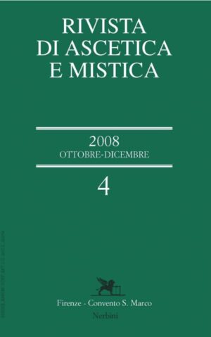 Rivista di Ascetica e Mistica – 4/2008